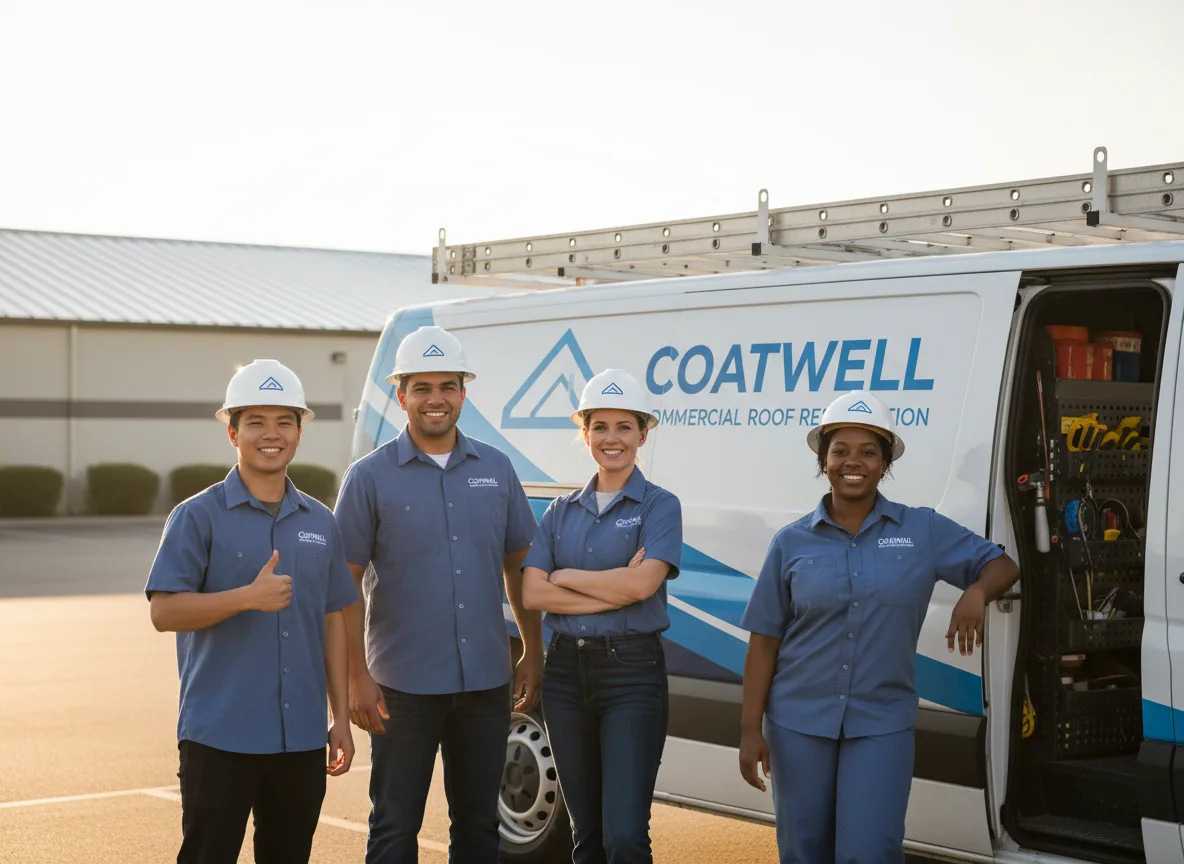 Commercial roof coating company in Canton, OK